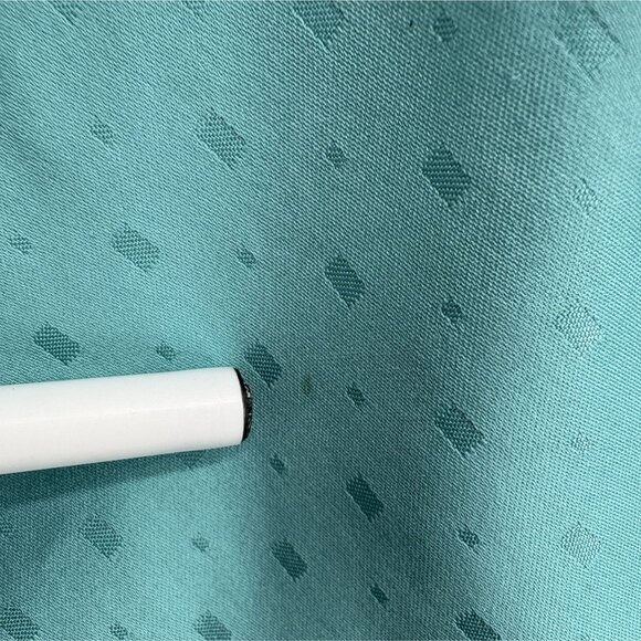 Vintage Victoria's Secret 80's Lace-Trimmed Chemise Nightgown M Aqua Blue USA - Picture 4 of 10